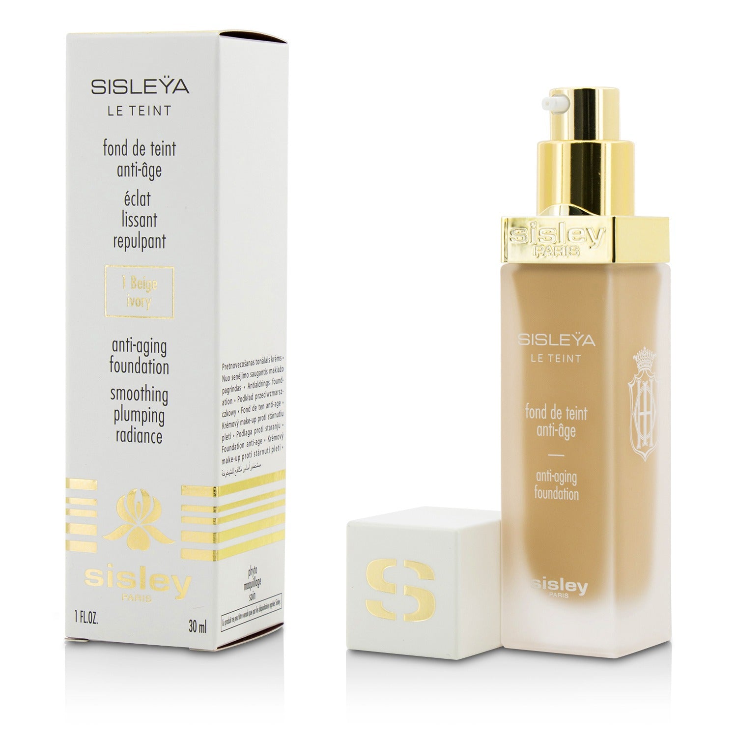 Sisley/シスレー +シスレールテイントアンチエイジングファンデーション+30ml/1oz+# 1B Ivory ブランドコスメ
